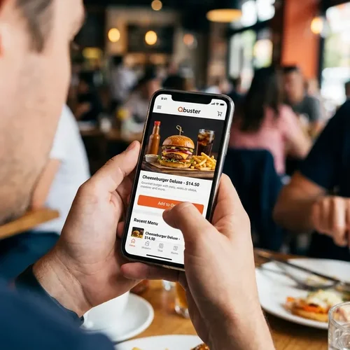 Customer ordering interface